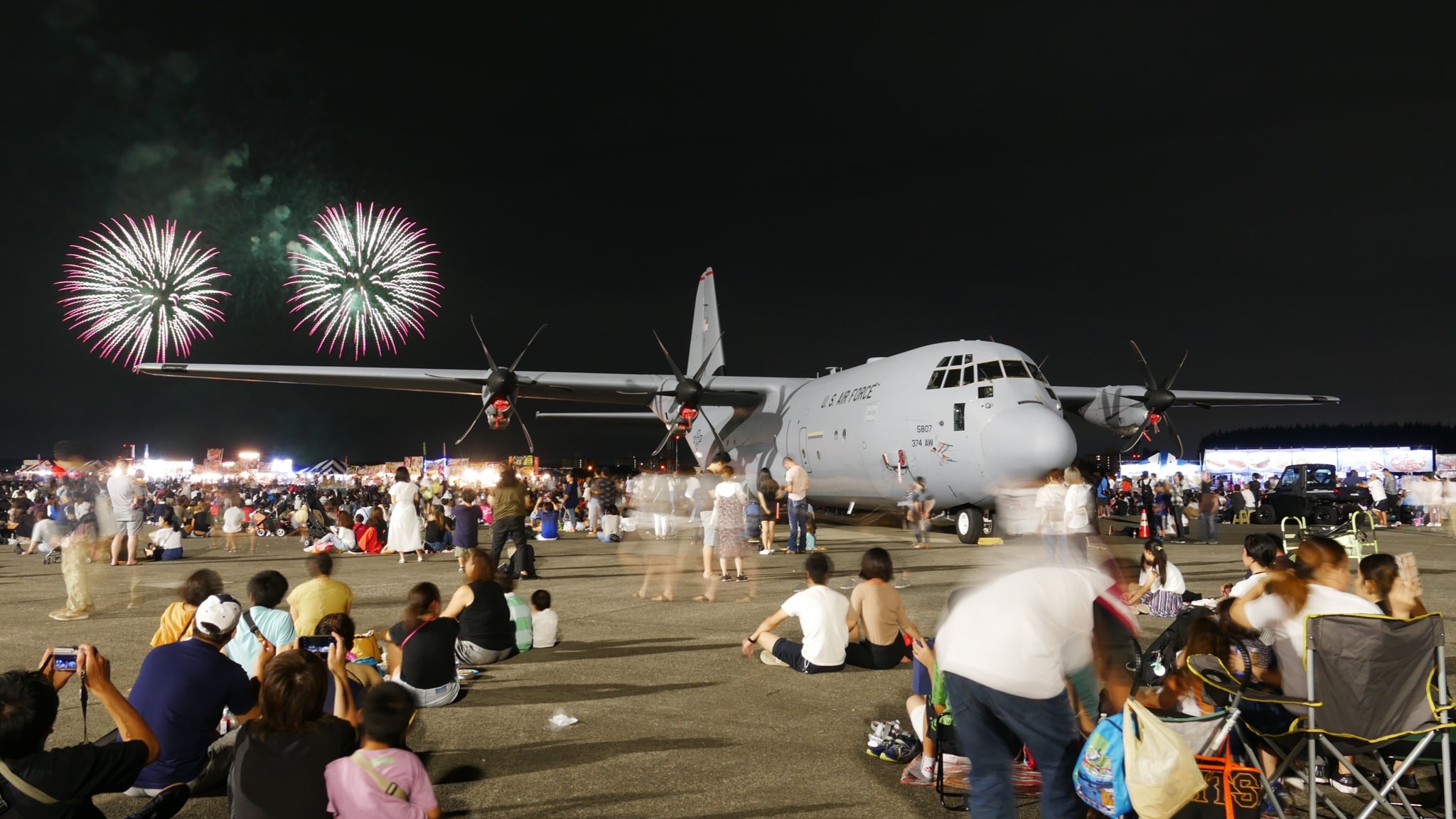 Kentaro 9 14 Yokota Air Base United States Air Force Lockheed Martin C 130j 30 Hercules 14 5807 横田基地友好祭 横田基地友好祭19 T Co Btgqplvfew Twitter