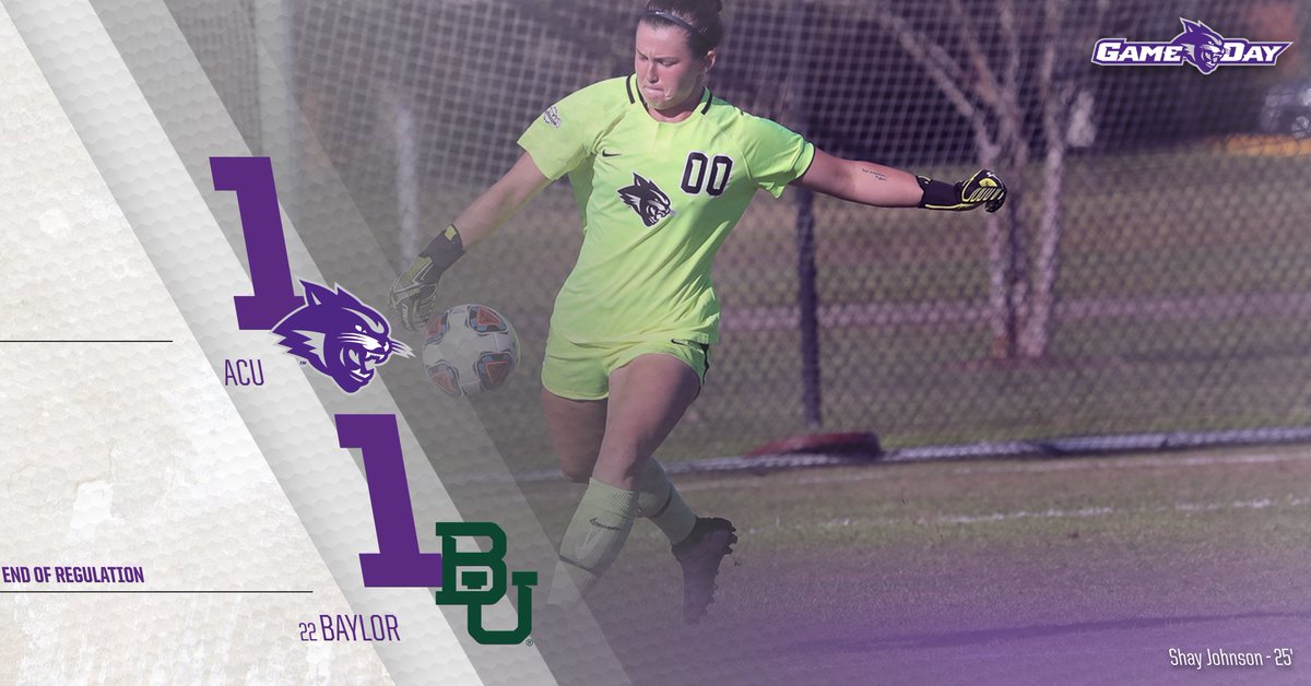 ACU_Soccer's tweet photo. We are heading to overtime tied at one! #GoWildcats #SACRFCE https://t.co/trtD6KOxmi