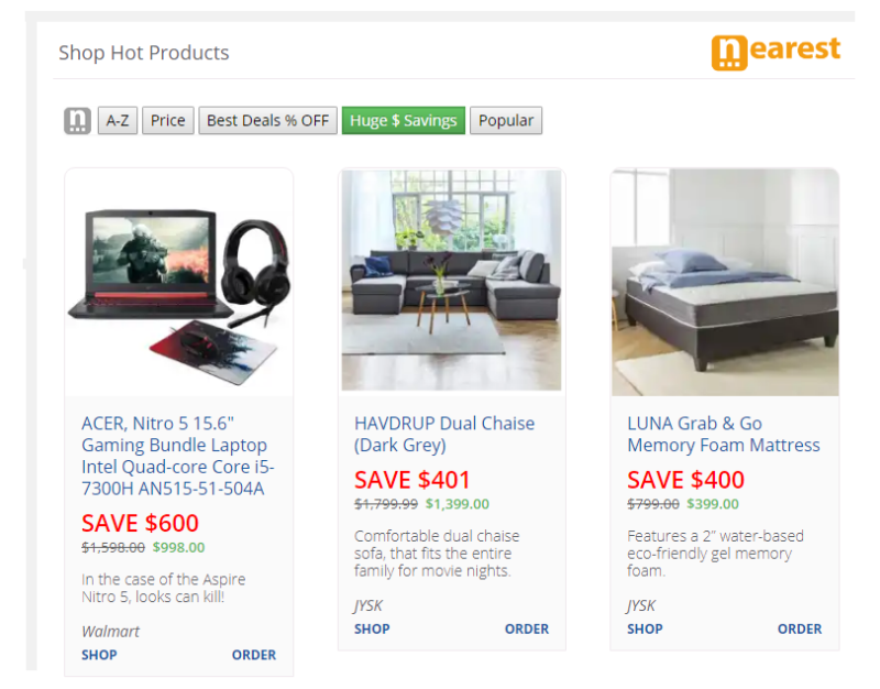 Amazing deals featured in HOT PRODUCTS on nearest  #deals  here's the link...
lnkd.in/ebzYUVn