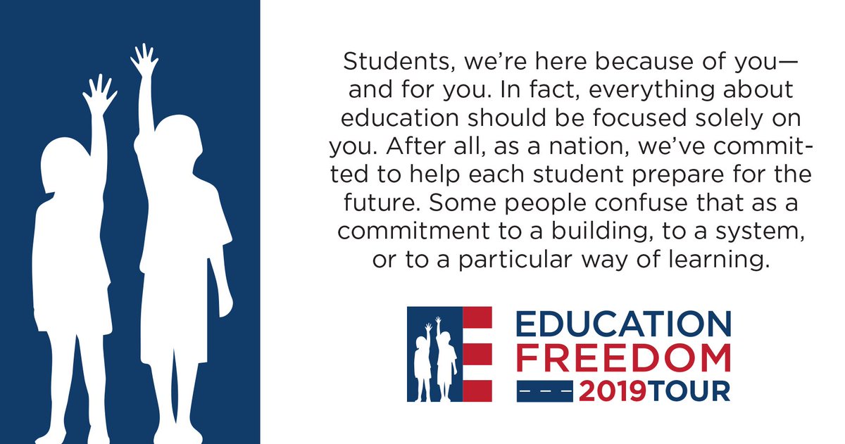 Secretary Betsy DeVos tweet media