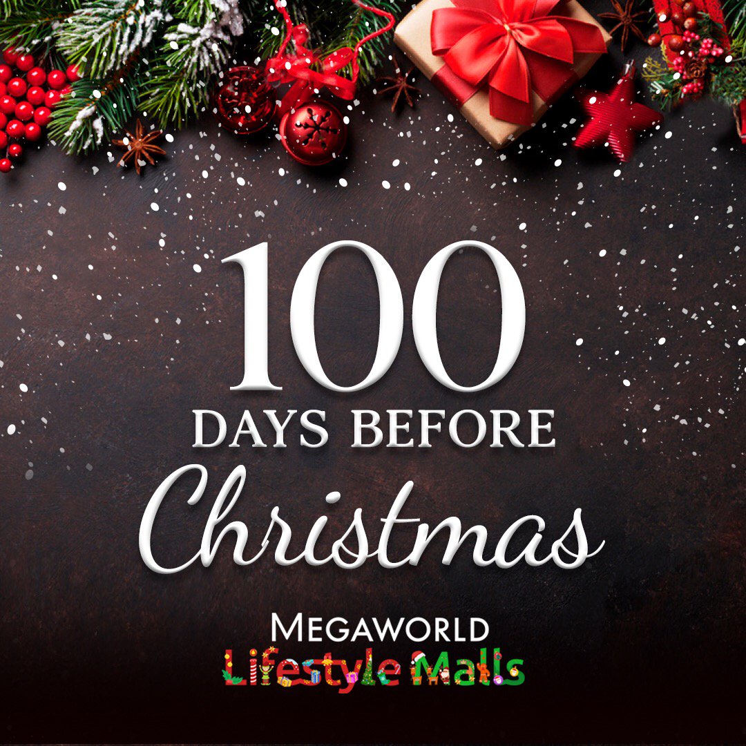 forbestown_'s tweet photo. ‘Tis officially the season to be jolly with #ForbesTown and #MegaworldLifestyleMalls!

Join us as we countdown the days before Christmas! 100 days to go! 🎄🎁 https://t.co/FJqFGDDzsJ