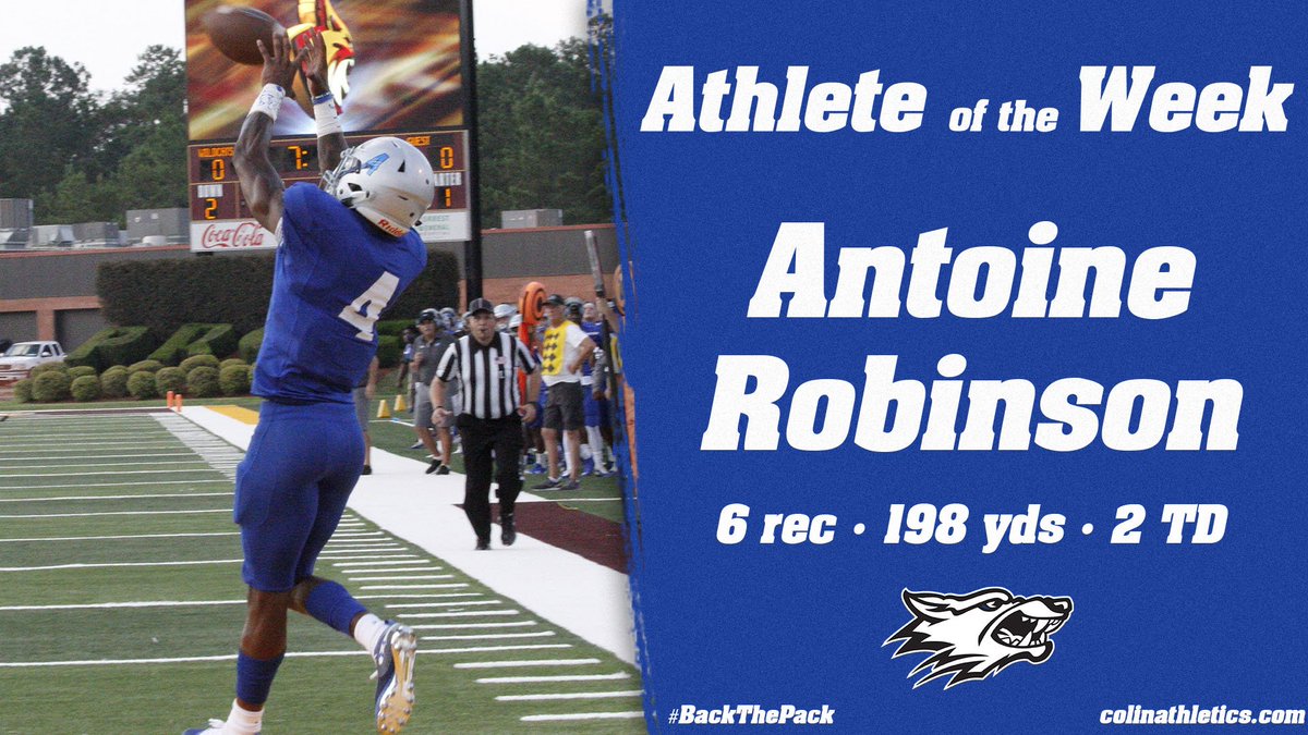 colinathletics's tweet image. Congrats to @_shurdy_ on hauling in Athlete of the Week honors after 198 receiving yards and two scores last week! The sophomore's breakout game is the most receiving yards for a Co-Lin receiver since Donald Gray in 2014!

#BackThePack