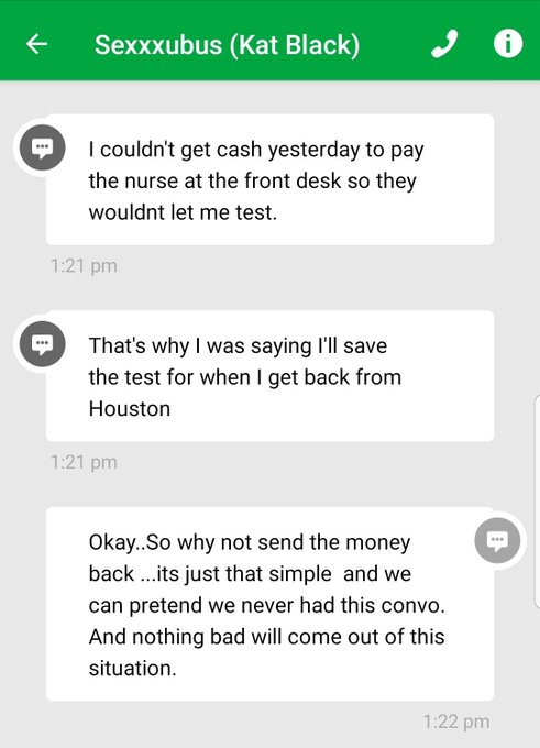 More exposure: soooooo you didnt get the test done but you asked for more money...so u lied @sexxxubus<a href="/tag/liesonlies"class="tags"><span>#liesonlies</span></a>