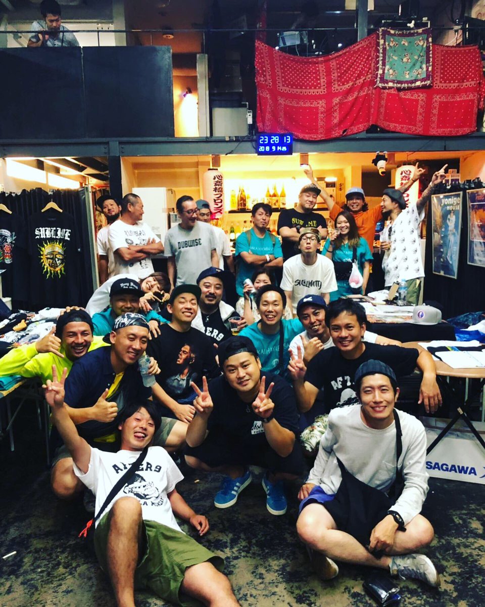 kz88dx's tweet photo. 【 土曜サタデーフィーバー🕺 】

#sublimity presents

#onedub

誠にありがとやした🙏✨

どっぷりReggaeの良き夜🌉

なんか色々行き過ぎて最後クチャクチャで終わった(΄◉◞౪◟◉｀)笑

#sunshinedub のLive良すぎたな(΄◉◞౪◟◉｀)

アメ村すっきゃわぁ💕 https://t.co/fjstu7XHES