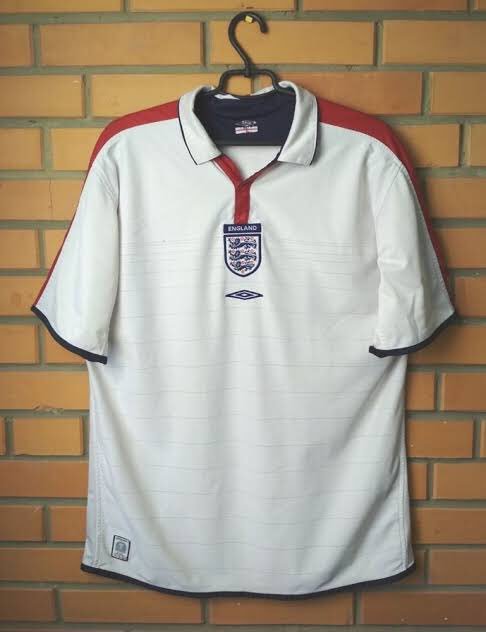 England Euro 2004 Home Shirt