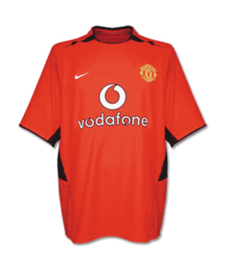Manchester United 2002/03 2003/04 Home Shirt