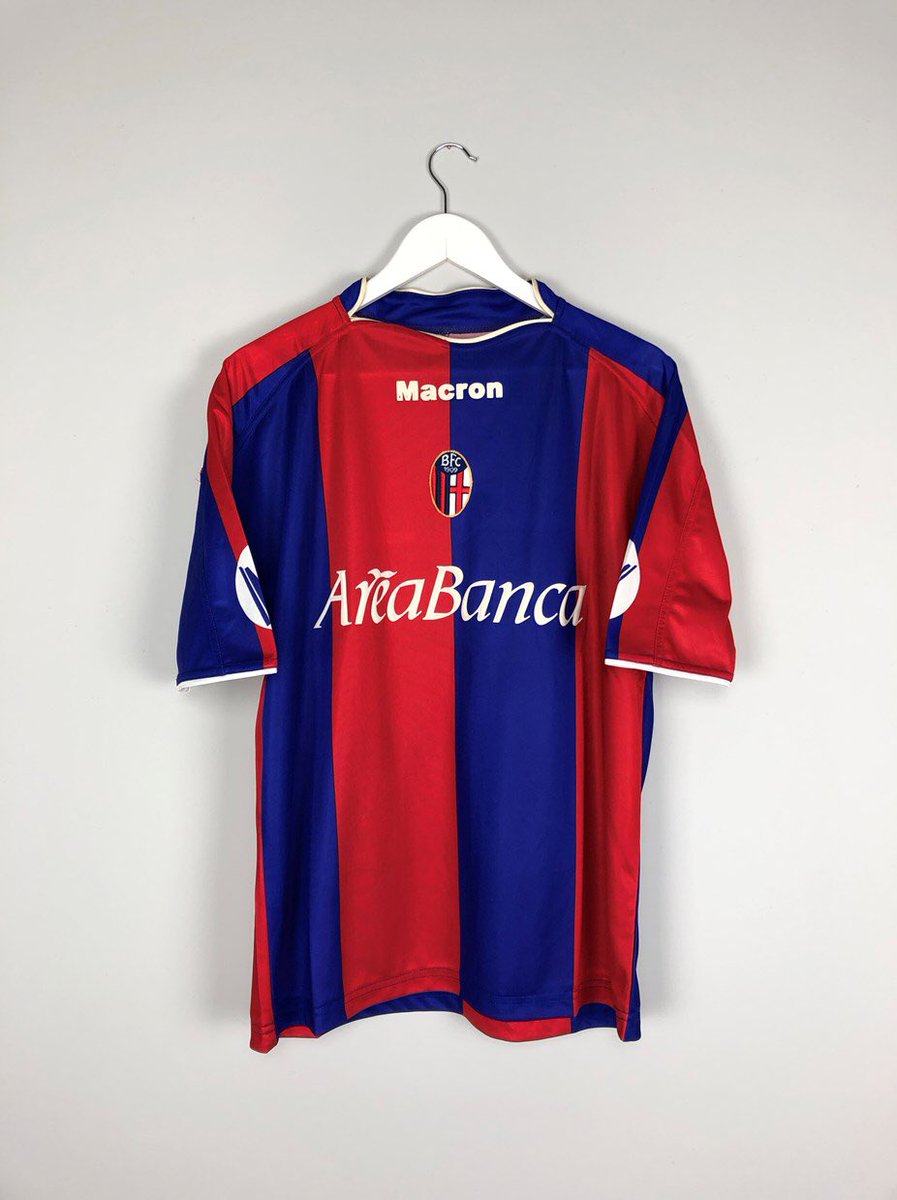 Bologna FC 2003/04 Home Shirt (with custom print on main sponsor)