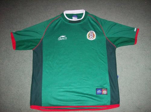 Mexico Copa America 2001 Home Shirt