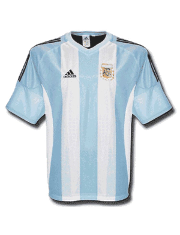 Argentina World Cup 2002 Home Shirt