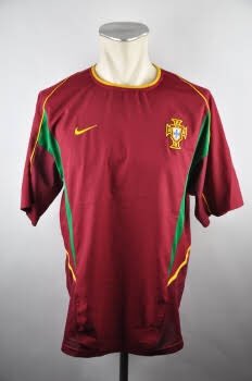 Portugal World Cup 2002 Home Shirt