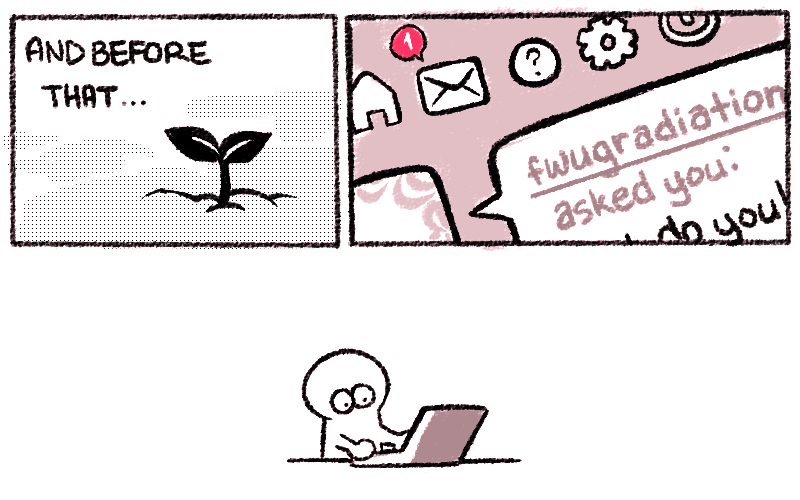 it's a special day for a special game
i put a bit of my feelings into a little comic (1/2) 