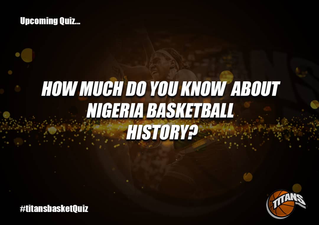 titansbasket's tweet photo. Are you ready for this?

How much of Nigeria Basketball History have you got up your sleeve.

Coming soon

#titansbasketQuiz 

#titansbasket #ballindex #basketballNeverStops #Nigeria #Africa https://t.co/NP7t3c3lyz