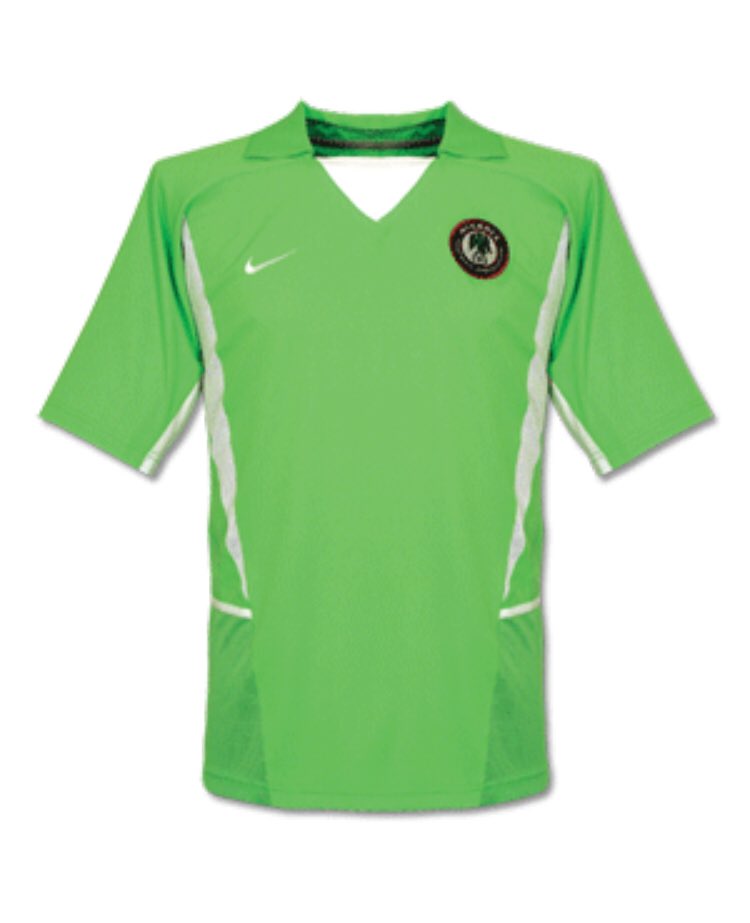Nigeria World Cup 2002 Home shirt