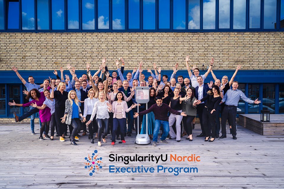 Amazing  #ExecutiveProgram exploring the #exponentialtechnologies that are shaping our #future, transformational practices & #ethicalleadership principles.
Thanks, @suNordic team for guiding us into the future. Together we will build a bright one! #beexponential #futureproof