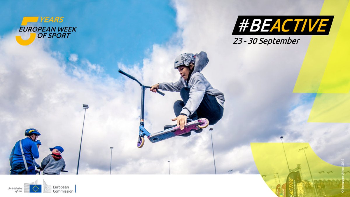 FJyD's tweet photo. ¡Se acerca la Semana Europea del Deporte! #BeActive #SeActivo #SED19 #ESPasion. En Extremadura las sedes elegidas por el @deportegob son #Cáceres y #DonBenito. Presta atención a nuestras redes sociales durante estos días para conocer más información al respecto. @FJyD https://t.co/xL1CjCMKBO