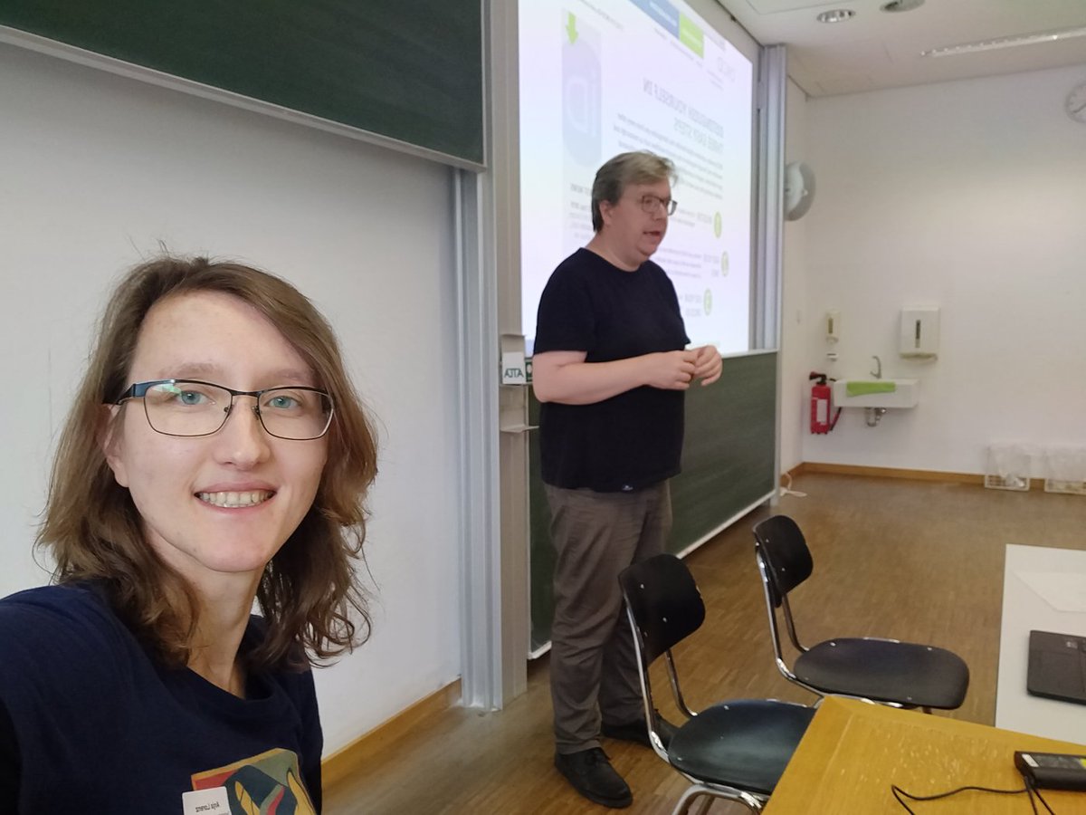 Labert und Anja beim Tutorial 