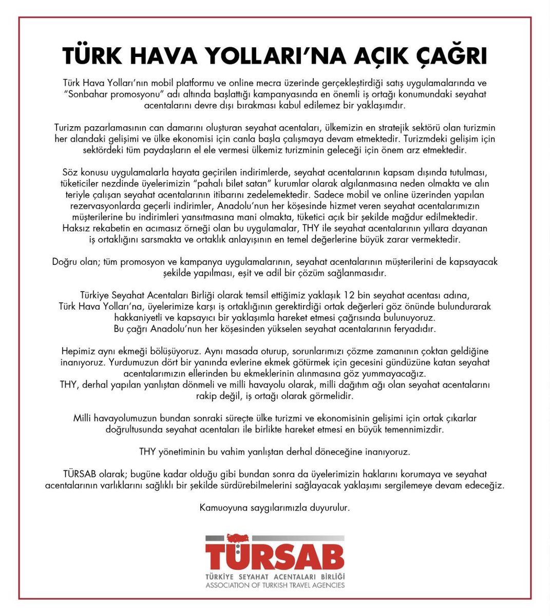 FUEGOTRAVEL's tweet photo. #THYUyanAynıTakımdayız #THYUyanAynıTakımdayız 
@tcbestepe @RTErdogan @TBMMresmi @UABakanligi @SHGM @TCKulturTurizm @MehmetErsoyTR @TK_TR @TurkishAirlines  @ofatihsayan @fuatoktay @TK_HelpDesk @BilalEksiTHY @tursaborgtr @Ubsad1 https://t.co/Wc4NxLSZJP
