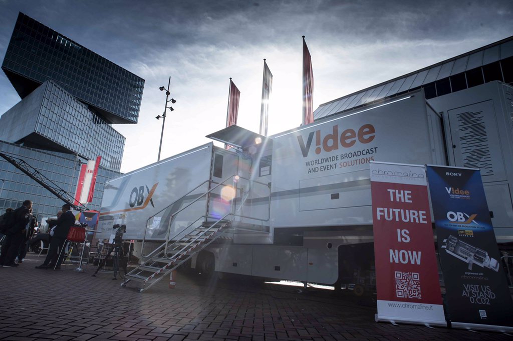 ChromalineS's tweet photo. Monday sucks? Come check out the new OBX at IBC 2019 and we promise it will change your day. #IBC2019 #ibc #broadcasting #systemsintegration #chromaline #videe #mindblowing #areyouready #amsterdam #coolstuff #mondayfunwithus https://t.co/xEq7JsXnLU 
https://t.co/rpakM2DZvC https://t.co/V2c4LkvSnQ
