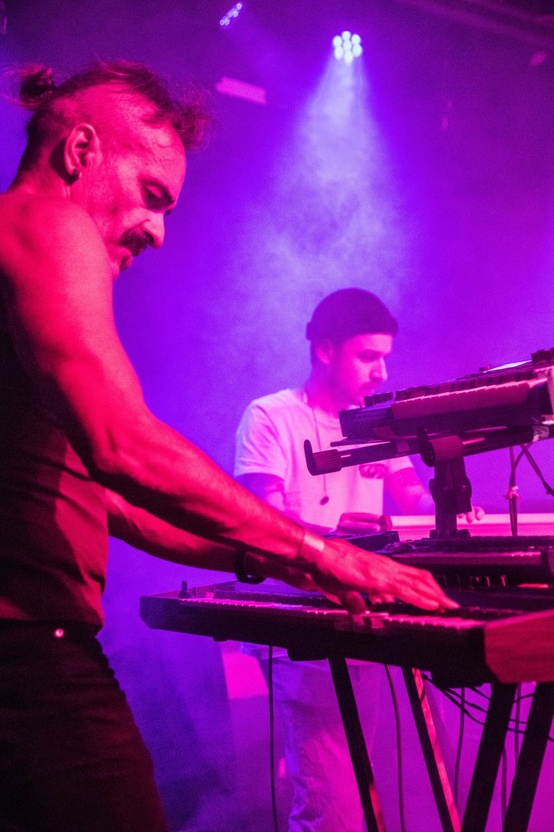 UrbaniteSpacem1's tweet photo. An excellent evening of groovy and awesome sounds with #DataShock @CAMERAWITHIN and #Faust to celebrate 10 years of @bureaublabel Organised by the magnificent @babayagashut at @Studio_9294 Some pix of Camera and Faust. https://t.co/TMKrNhj8Ms