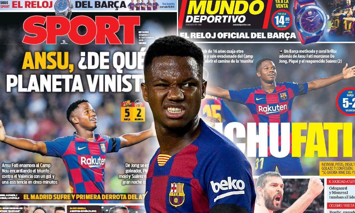 Ansu Fati Hashtag On Twitter