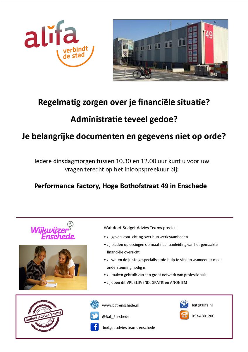 Budget Advies Teams Enschede (@bat_enschede) on Twitter photo 