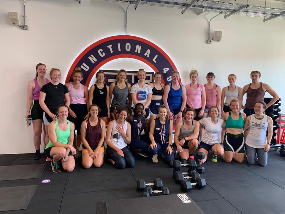 Change of scenery this weekend for some of the squad trying out the new <a href="/F45Training/">F45 Training</a> gym near Cambridge train station! 💪