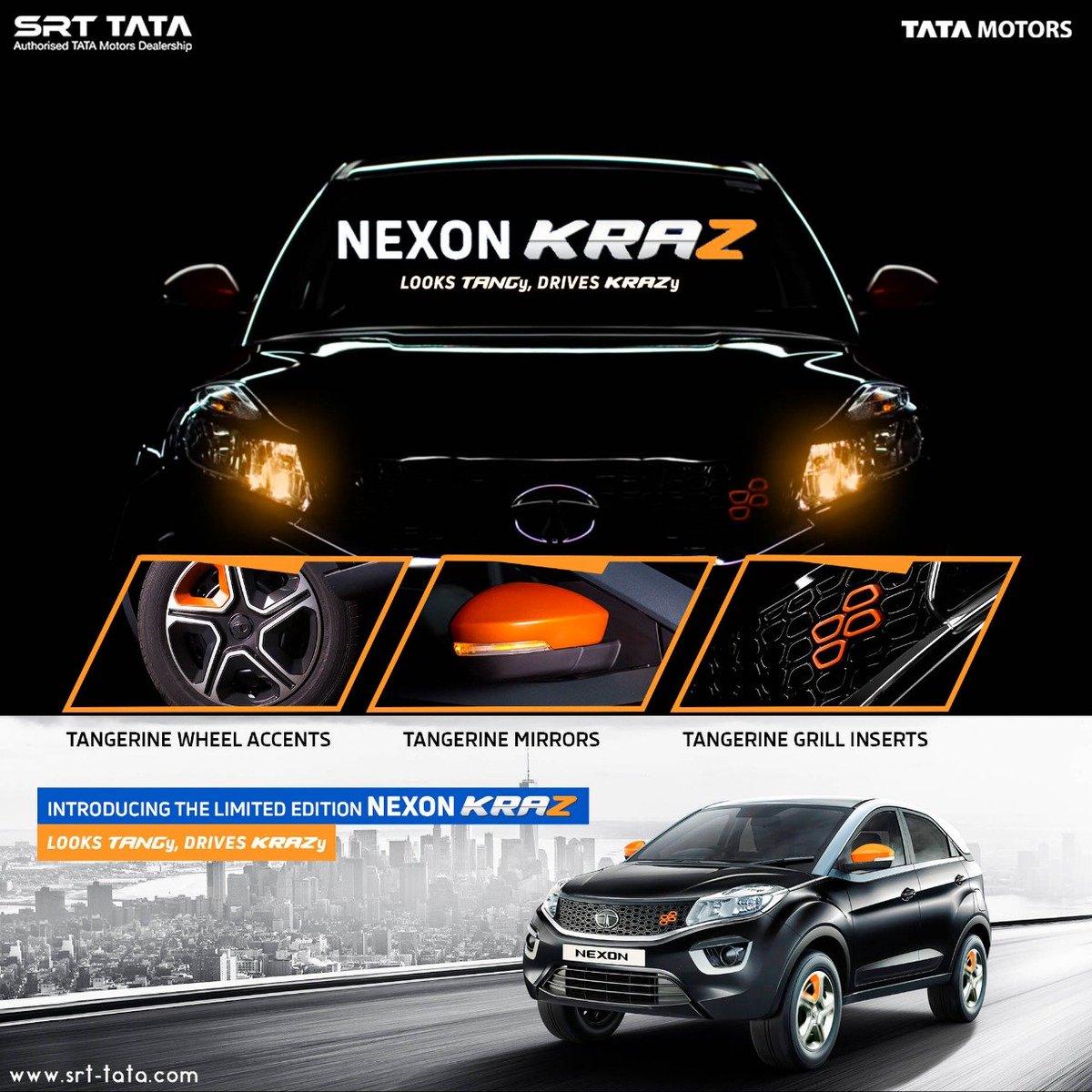 SRTTataCbe's tweet photo. NEXT-GEN CONNECTIVITY
Advanced infotainment system with next-gen smartphone connectivity of Android AutoTM/Apple CarplayTM with the best voice recognition technology to access navigation, phone calls, music with the press of a button. https://t.co/HuKDjzicEv