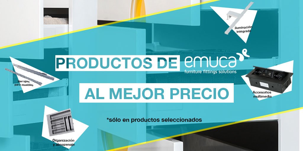 Estas dos semanas en Rationalstock, tenemos productos de Emuca al mejor precio. ¡Hasta el 30 de septiembre! Entra en nuestra web y descubre los productos seleccionados. 
👉 ow.ly/ICvm50w7XMr 👈
#emuca #promo