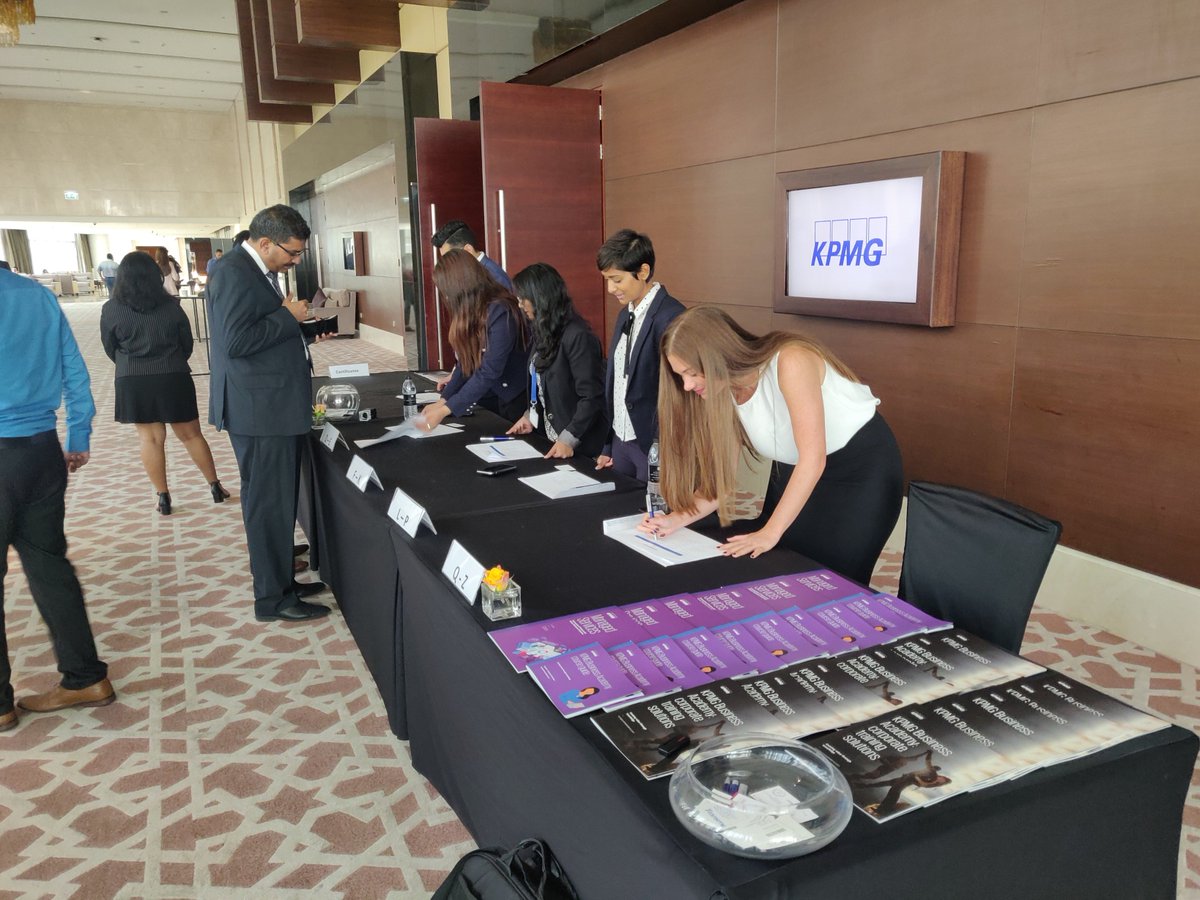KPMG_LowerGulf's tweet photo. We are delighted to begin our 2019 Annual IFRS Update event today! We will be covering past, present and future insights into IFRS.  #registration #accounting #standards #IFRSupdates https://t.co/Fnys5fbedn