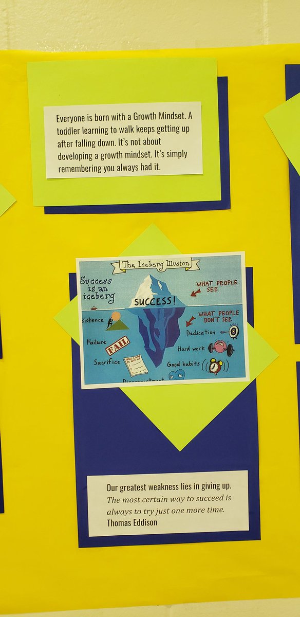 2018coachblack's tweet photo. I have this poster up in the Gym this year. #GrowthMindset #FAIL #Importanceofexercise My word for this year is Iceberg. https://t.co/d5hW0soSqE