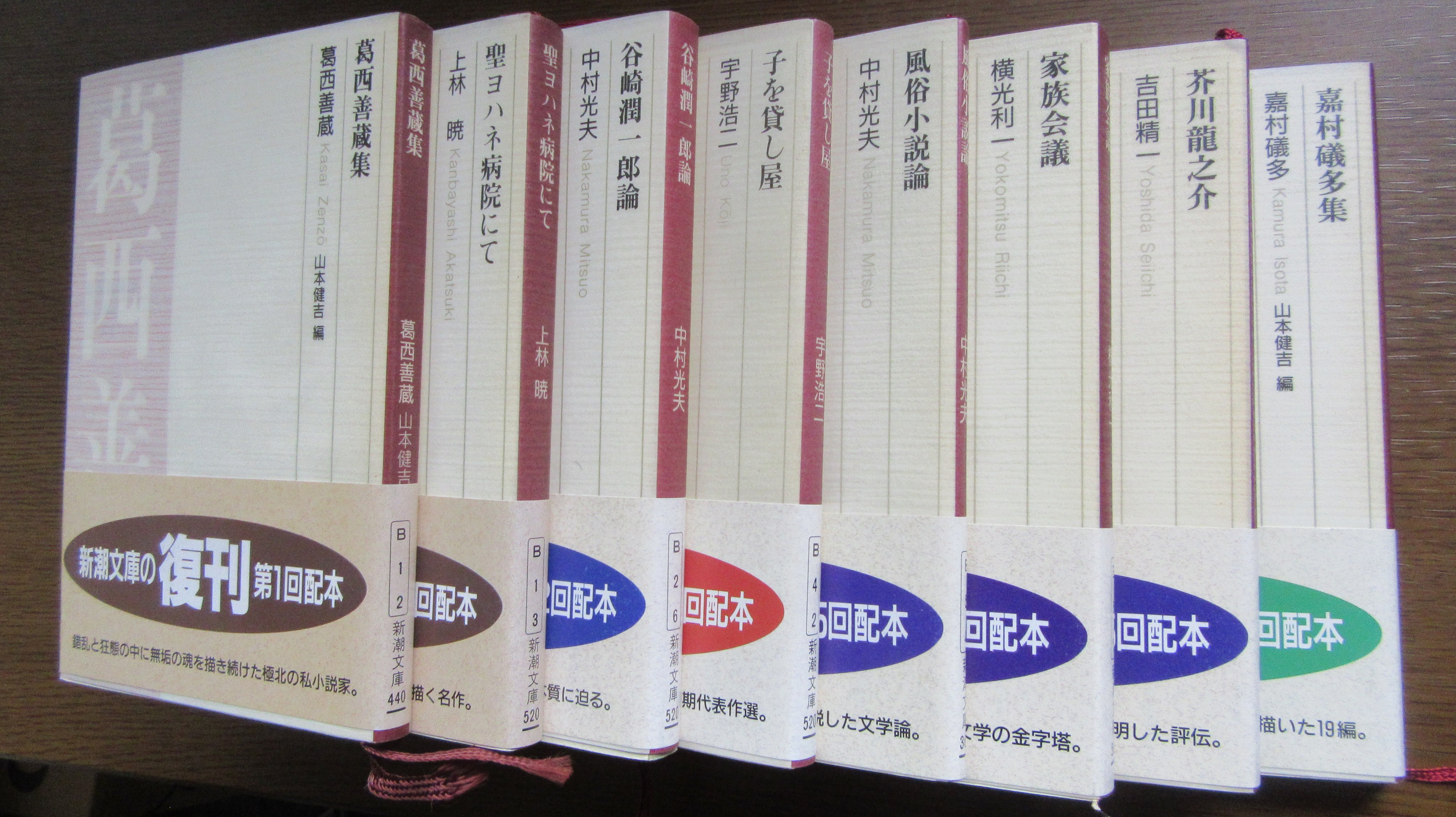 復刊の新潮文庫 | 神保町の古書店 ＠ワンダーのブログ