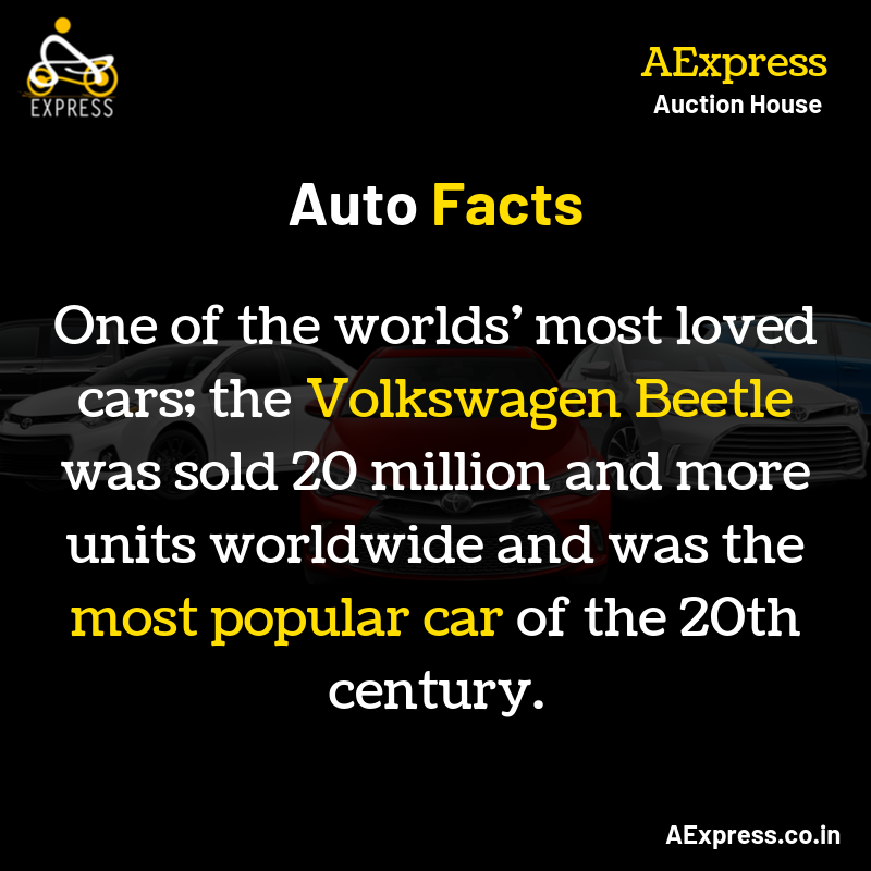 AExpressAuction's tweet photo. #Aexpress #AutoFacts #Monday 
#Volkswagen #Beetle https://t.co/JJEtZYqNsr