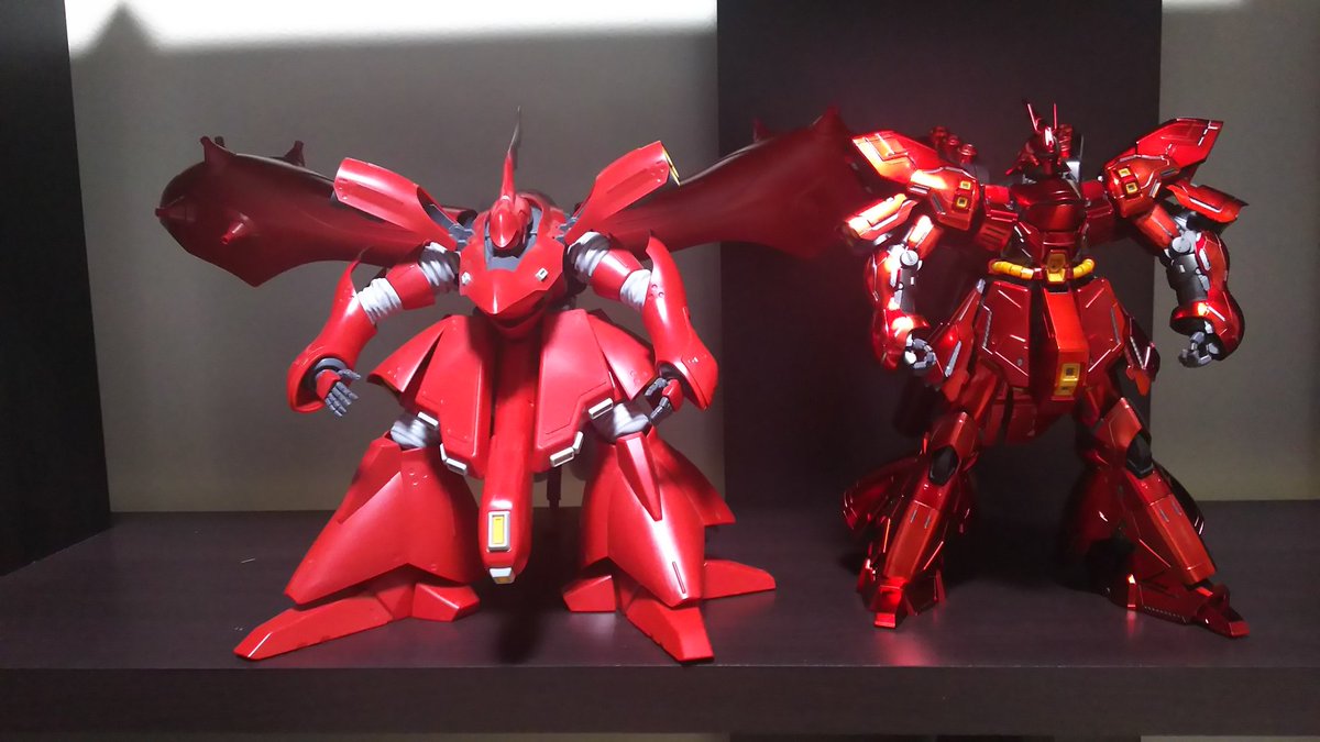 バーチー Na Twitteru 俺のナイチンゲールと比較 Mgとreだからディテールの差がすごい ガンプラ サザビー ナイチンゲール バーチー Na Twitteru 俺のナイチンゲールと比較 Mgとreだからディテールの差がすごい ガンプラ サザビー ナイチンゲール