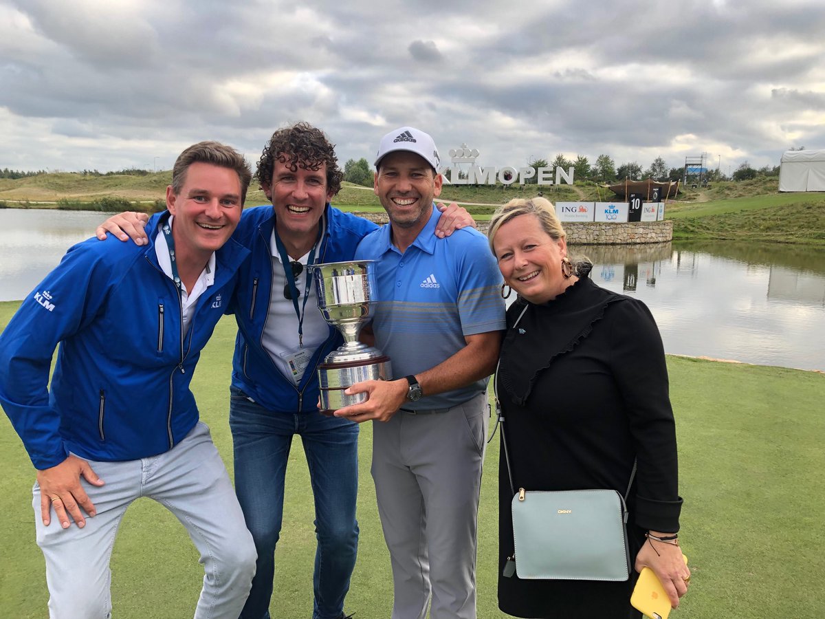 Sergio did it!! #KLMOpen ⁦<a href="/TheSergioGarcia/">Sergio Garcia</a>⁩ ⁦<a href="/KLMOpen/">KLM Open</a>⁩