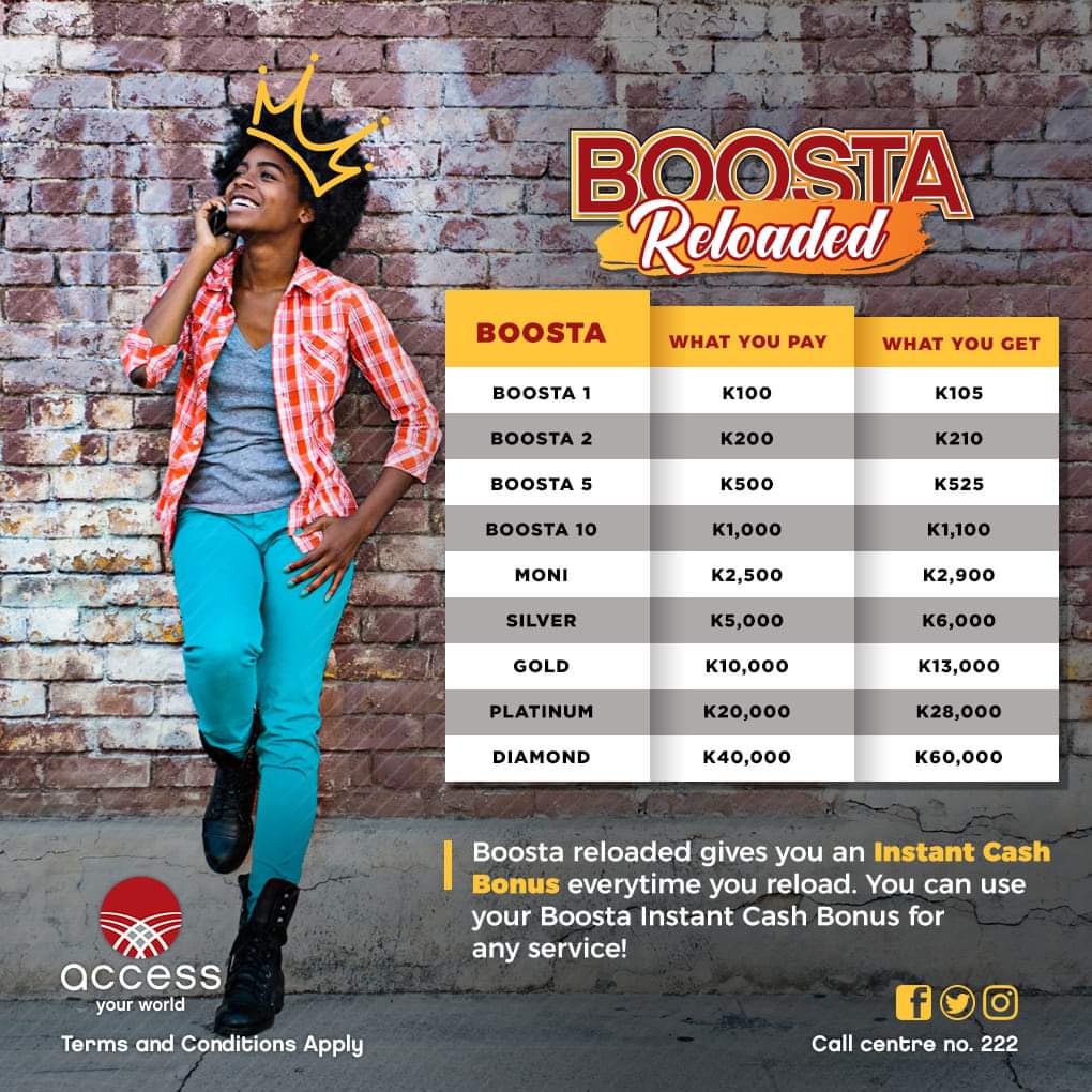 AccessMW's tweet photo. How would you finish this sentence;
"Can your Airtime ever......."

##BOOSTARELOADED #XtraEveryday #Access #feelroyalty #GetXtra https://t.co/7ABtCqu4Ci