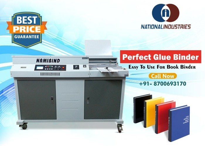 nationalindustr's tweet image. Perfect #GlueBindingMachine By The National Industries

We are leading supplier, manufacturer, exporter and retailer of Banking and office automation products.

#bindingmachine #stitchingmachine #cartonbox #corrugatedbox #cardboard #cartonmachine #binding #laminating #laminating