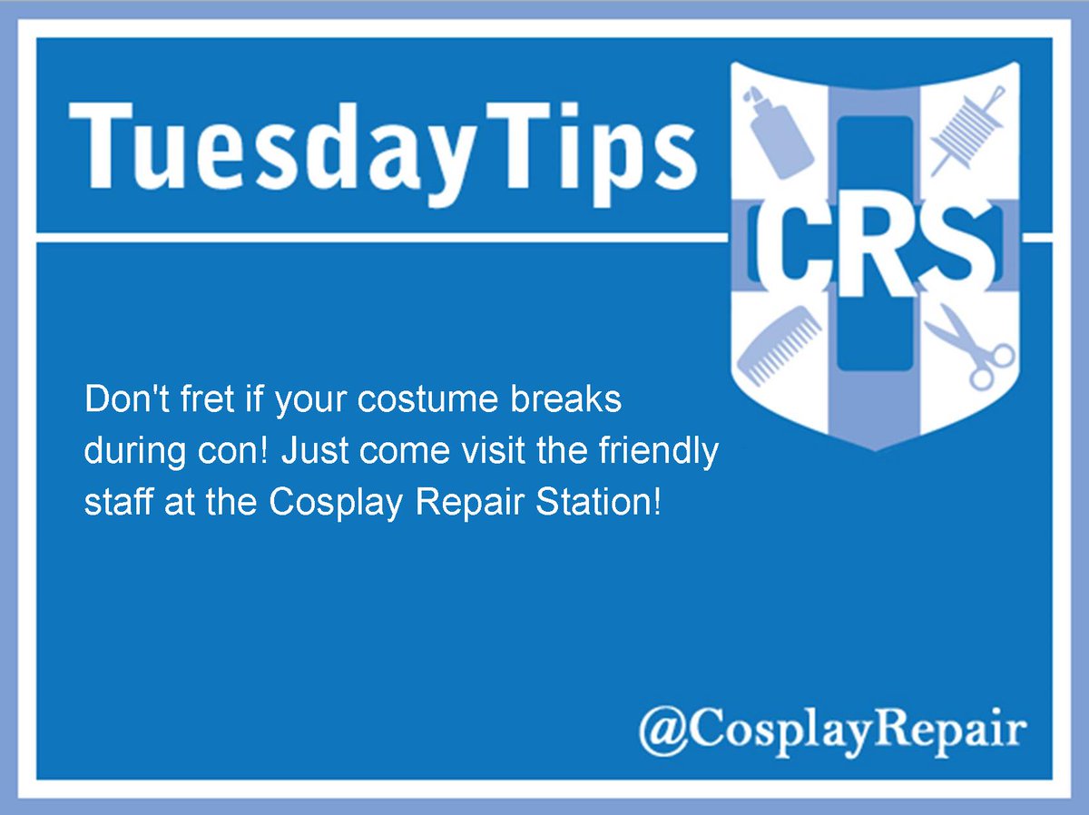 CosplayRepair's tweet photo. We'll be there for all your cosplay missadventures! See you at #GGC_2019 #CosItBreaks https://t.co/mpB6GFe3Tp