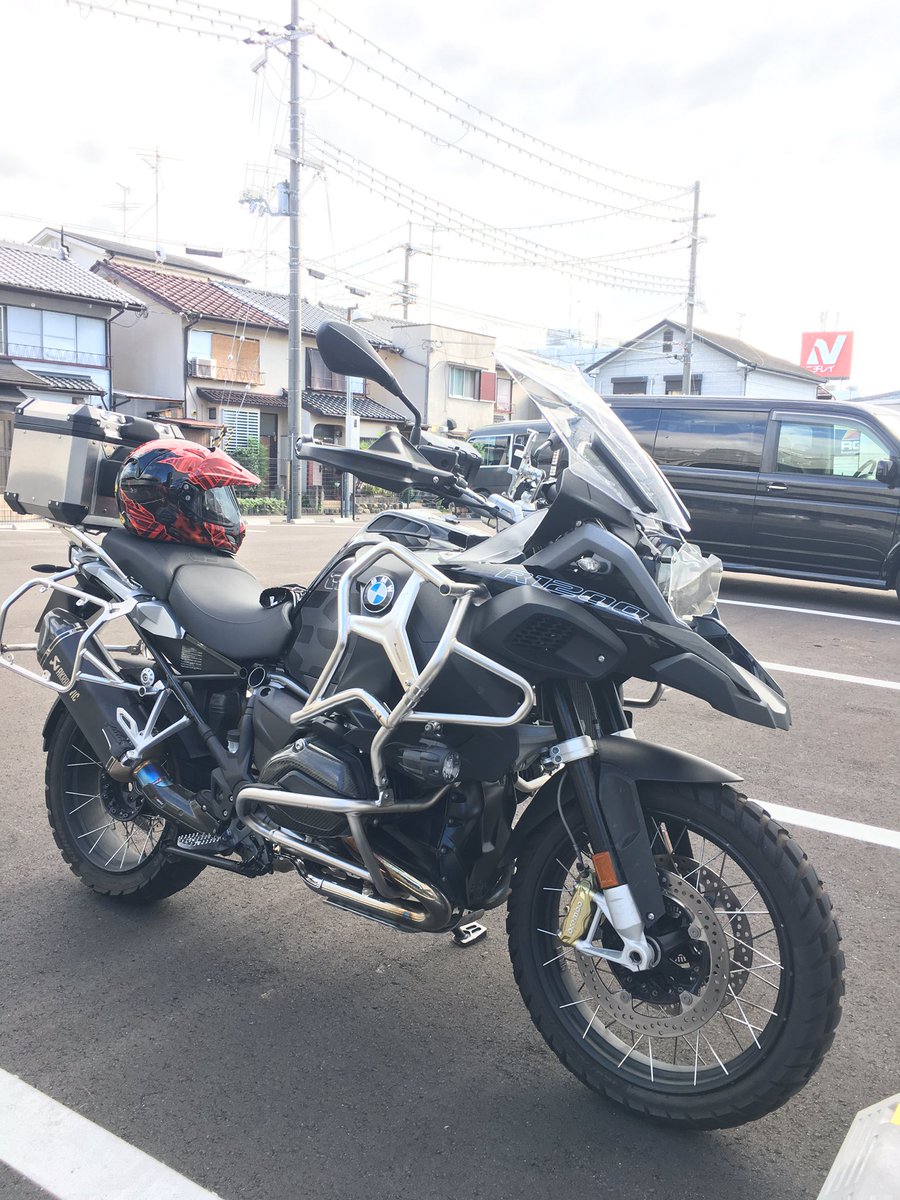 ট ইট র オフロード専門店 ビバーク大阪 アドベンチャー ビッグオフバイク のお客様 週末の ツアラーテック のイベントに向けてのお買い物でした