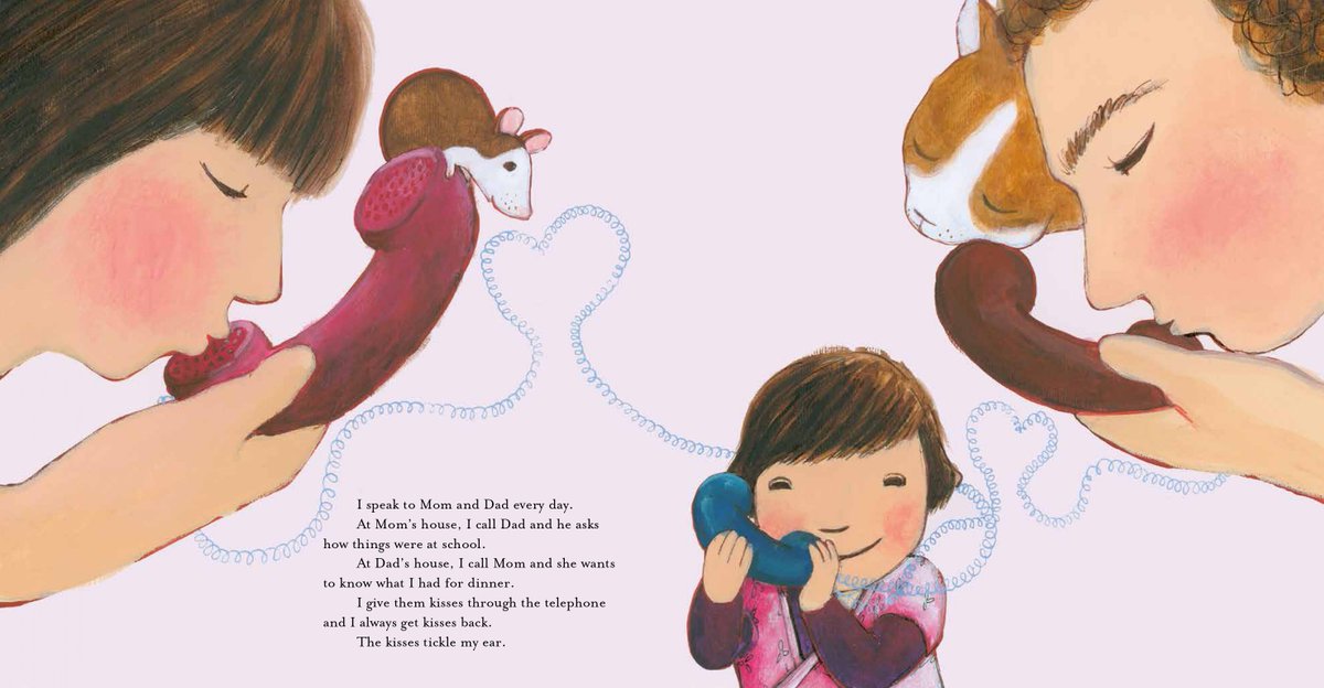 Una explicación honesta del divorcio desde el punto de vista de un niño que tranquilizará a los lectores que están experimentando un cambio familiar similar.