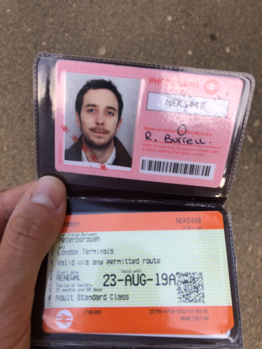 PremierCellarCo's tweet photo. @LNER left this train ticket on the 0639 from Peterborough to London kings cross... have you found it? Expires 09/10... https://t.co/Ly1P3ygxVC