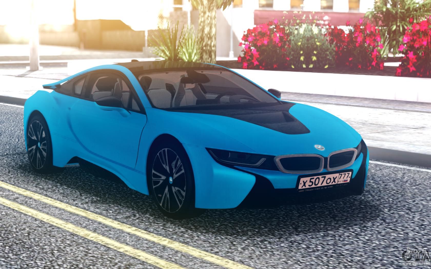 BMW r8 Blue
