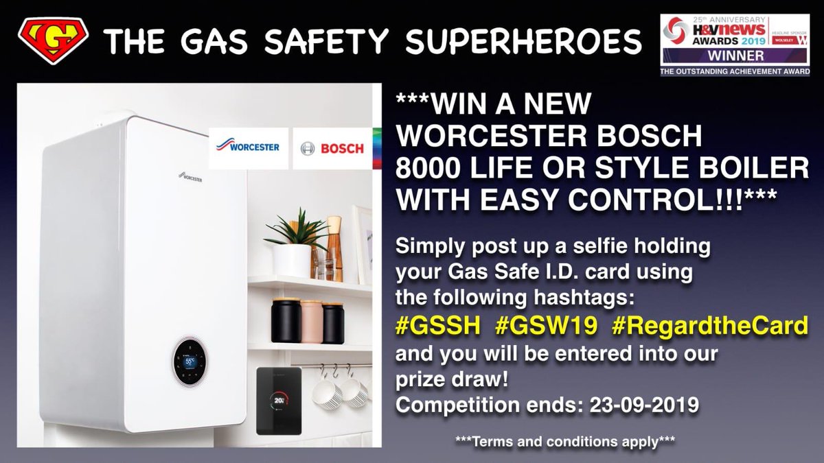 gassafetyheroes's tweet image. Good morning all , welcome to start for gas safe week . We are running a campaign this week to help engineers from the newly qualified to the most experience. 
Look forward to a positive week ! #GSW19 #GSSH #REGARDTHECARD
