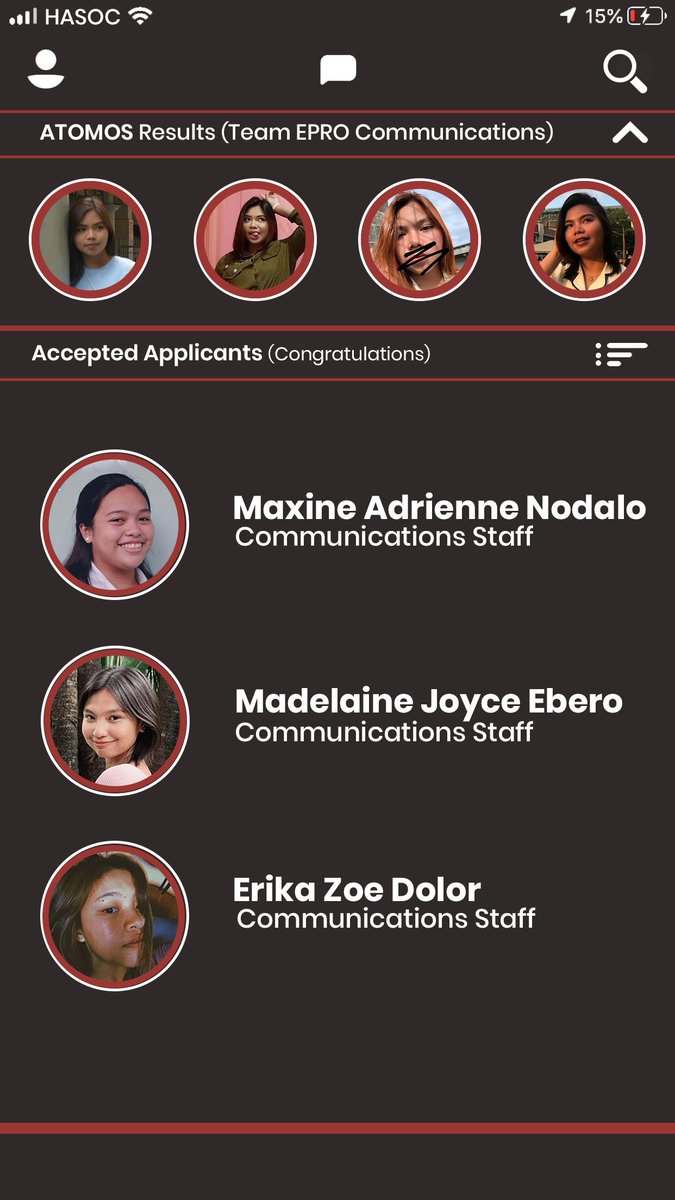 ustshshasoc's tweet image. Team External P.R.O.

#TeamEPRO
#ATOMOS2019

6/8