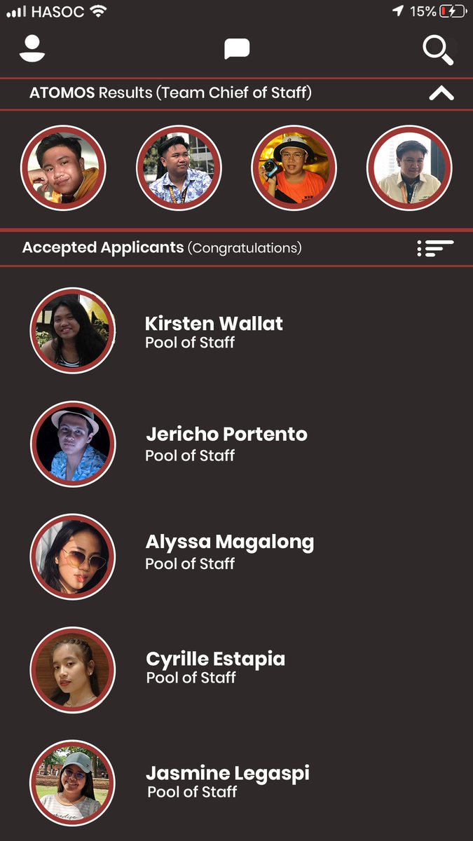 ustshshasoc's tweet image. Team Chief of Staff

#TeamCoS
#ATOMOS2019

8/8