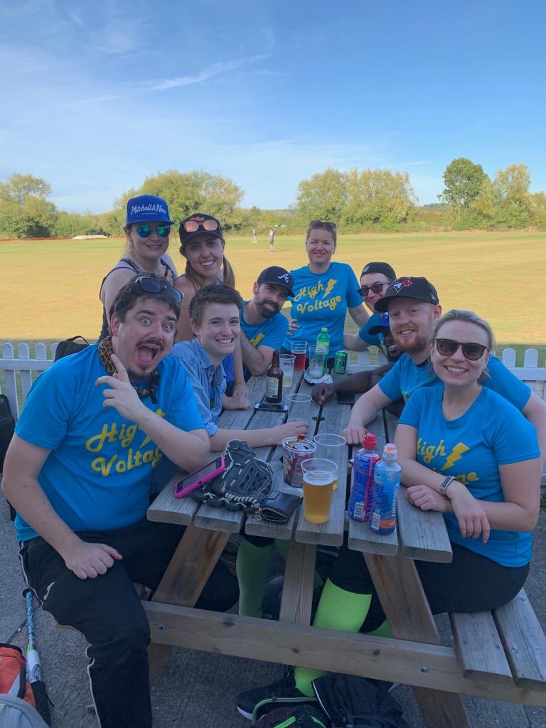 VoltsSoftball's tweet photo. Great day spent crushing it in Maidenhead! Particular shout out to @MaliekForbes16 and @corihundt - MVPs! ⭐️ https://t.co/C6I1YXydQM