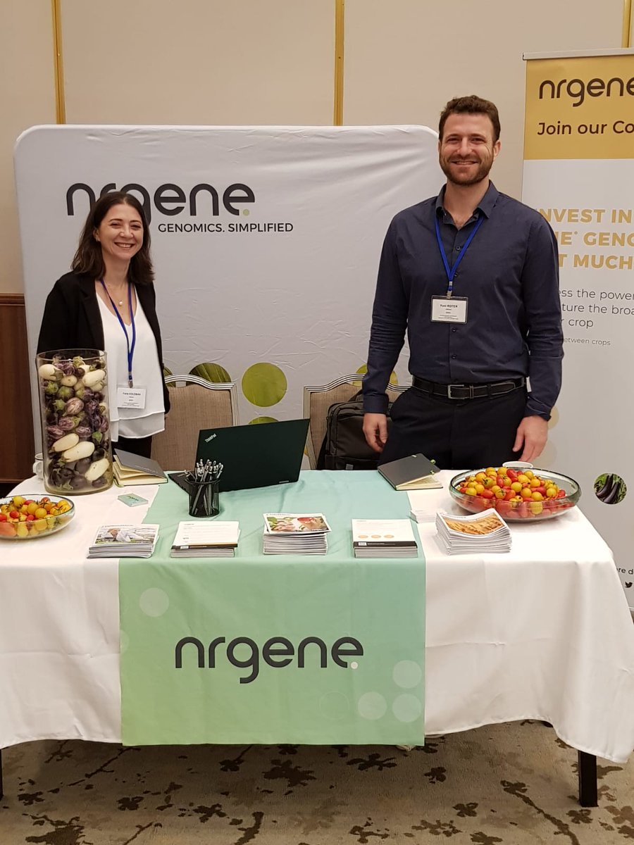 Attending the XVI Solanaceae Conference #sol2019? 
Visit <a href="/NRGene/">NRGene</a>'s booth #8 and talk to our team to learn how we can boost your research! 
Don't miss Gil Ronen's <a href="/GNrgene/">GilRonen_NRGene</a> talk at 12:25pm, Ballroom B - What your single reference genome is not telling you

#Solanaceae
