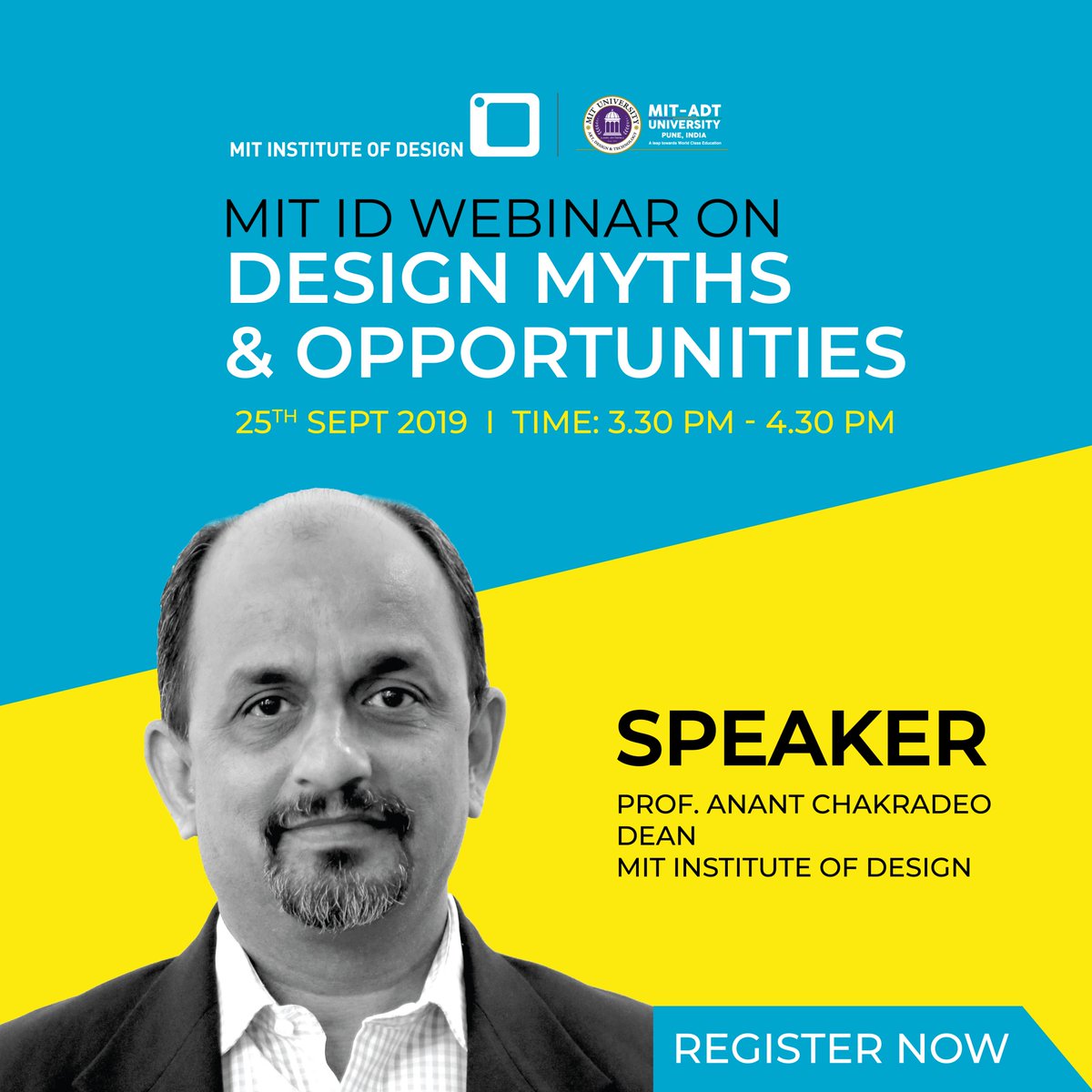 Join us for a free webinar &amp; clear your doubt regarding Career opportunities in Design.
Date 25th Sept 2019 
Time 3:30 to 4:30
Register here bit.ly/2lTLcaI