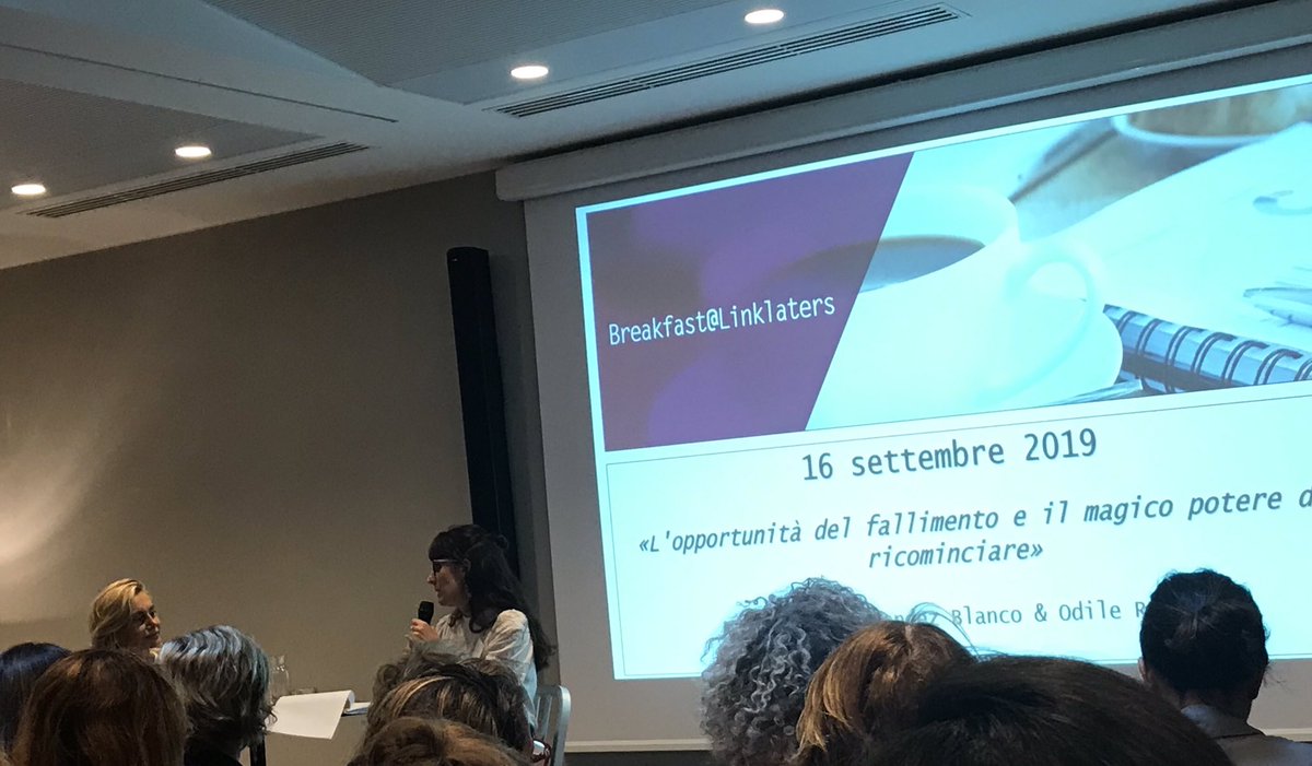 Iniziare la settimana al feminile e parlare del #fallimento - refreshing! #breakfastatlinklaters @DonneLeader <a href="/ClaudiaParzani/">claudia parzani</a> #MontaerratBlanco <a href="/FuckupNight/">Fuckup Nights</a>