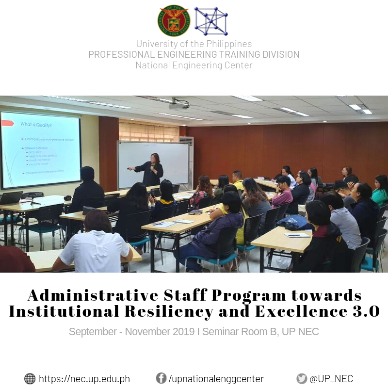 UP_NEC's tweet photo. The third run of the Administrative Staff Program towards Institutional Resiliency and Excellence (ASPIRE) Program officially commences today. #UPNEC #ASPIRE3.0 #OVPAA #OC #OVCAA #OVCSA #OVCA #OVCRD #OVCPD #TrainWithUs #GrowWithUs https://t.co/oZd1Zhyi7a