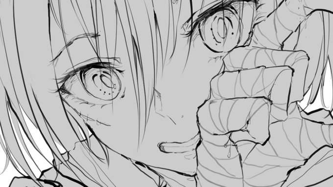 I'm starting drawing again, hehe.
#rkgk #sketch #drawing #digitaldrawing #originalcharacter 
